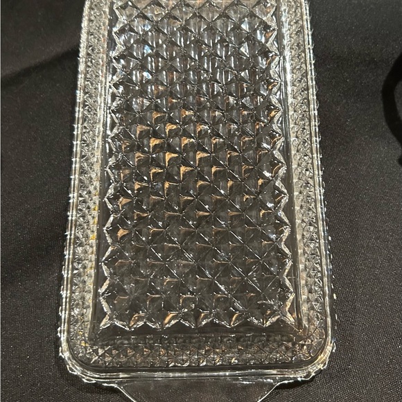 Anchor Hocking Wexford serving tray 9.75” Vintage - Picture 3 of 9